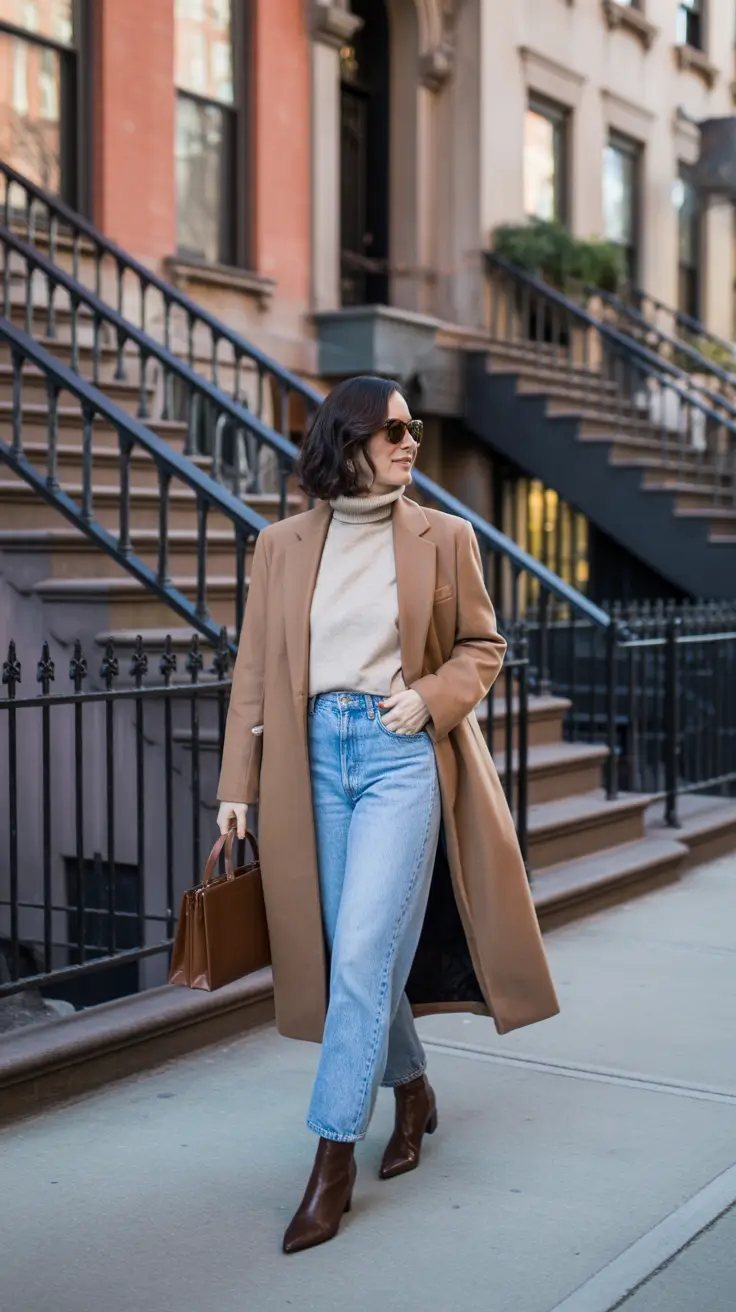 2026 outfit ideas Classic Layers Timeless City Mood