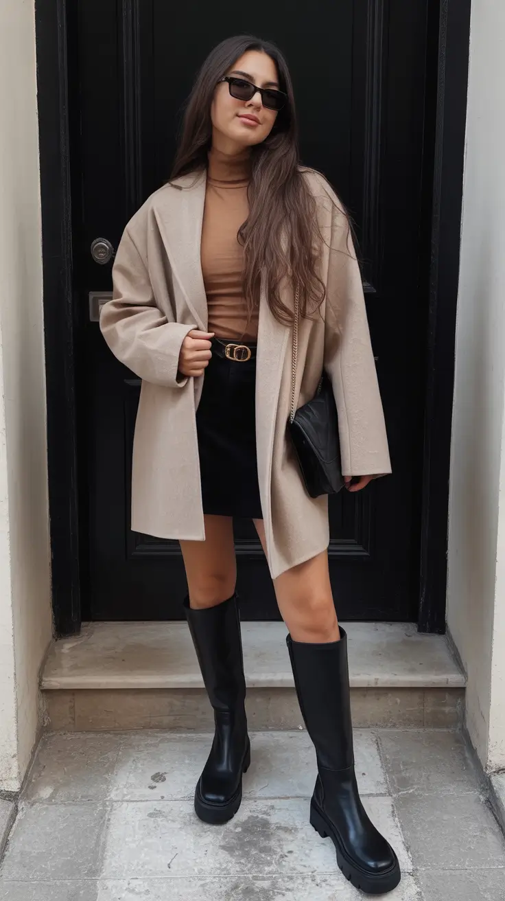 2026 outfit ideas Urban Chic with a Retro Edge