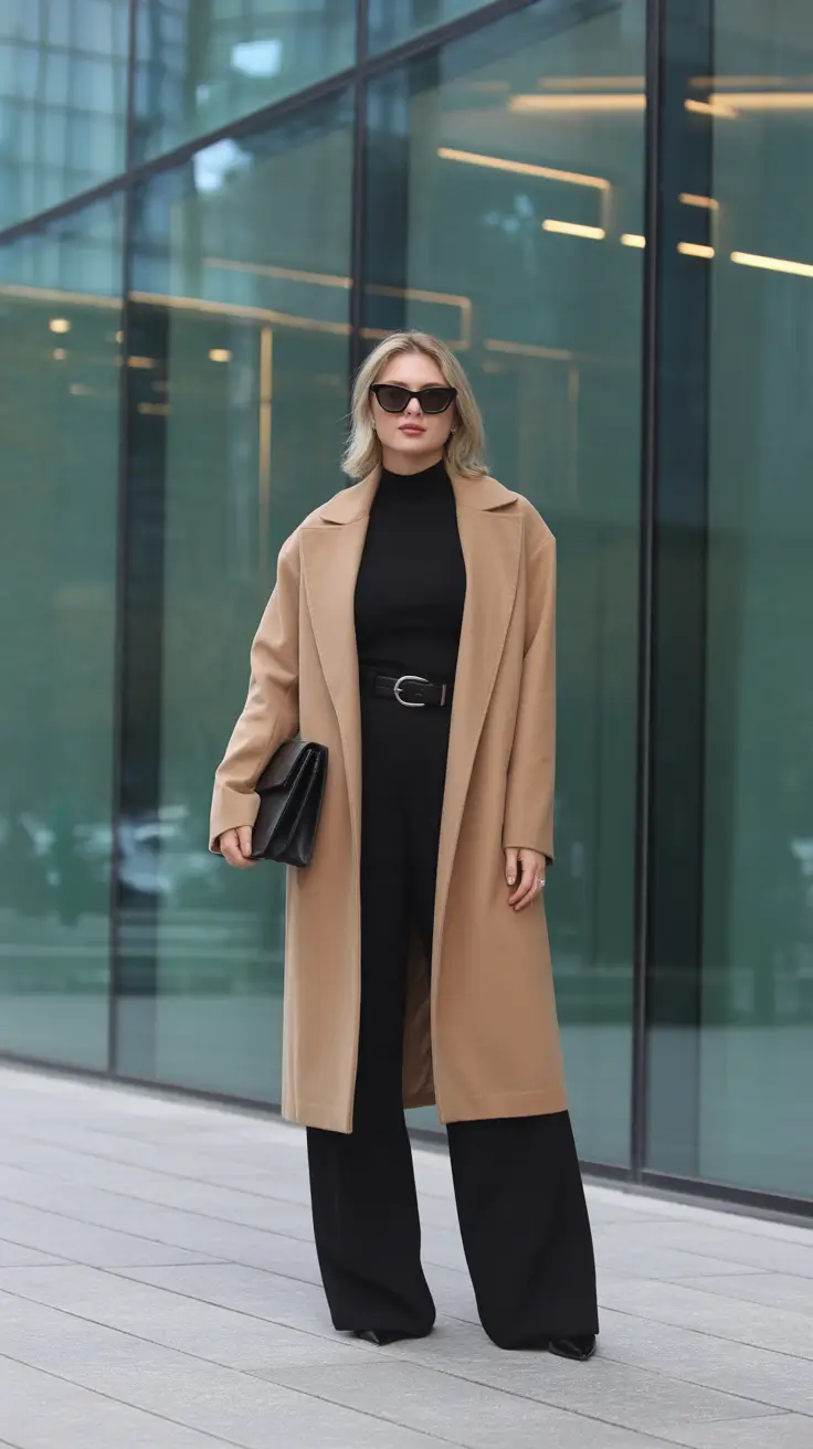 2026 outfit ideas Modern Monochrome Power