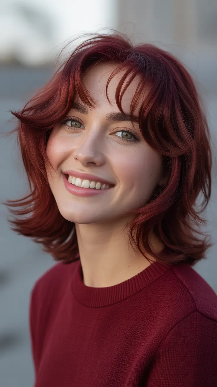 Bob Hairstyles Ideas Winter 2025–2026 Copper Layers with Movement