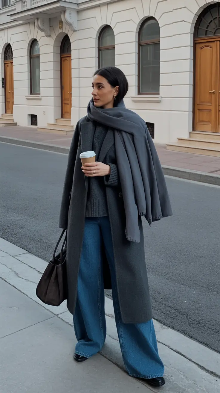 Casual Winter Outfits for Women 2025-2026 Shades of Charcoal