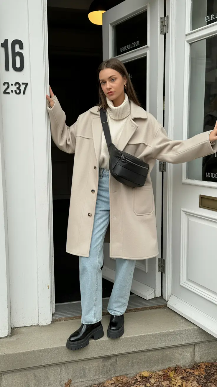 Casual Winter Outfits for Women 2025-2026 Effortless Cream Layers