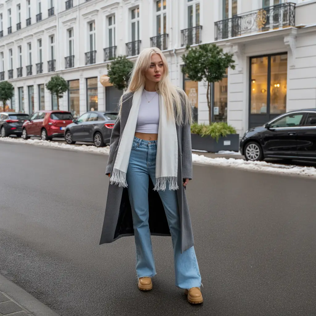 Chic Early Winter Outfit Ideas 2025 2026 Casual Cool with Winter Lightness