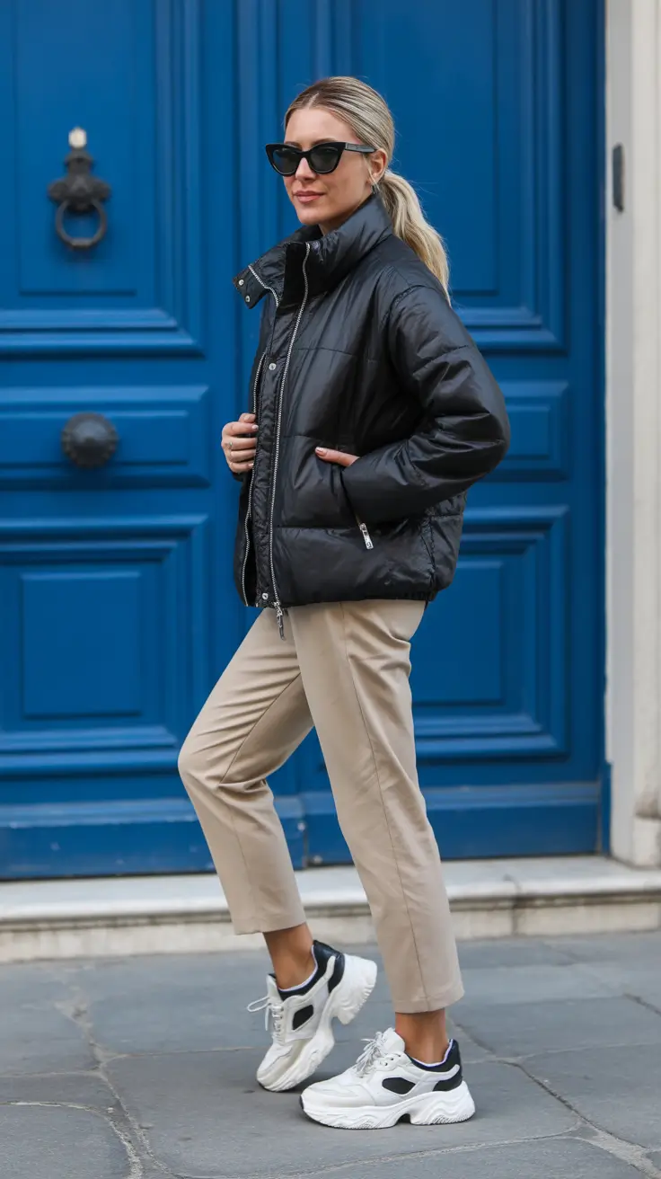Cozy Puffer Jacket Outfit: Winter 2025 - 2026 Sporty Chic for Everyday Ease