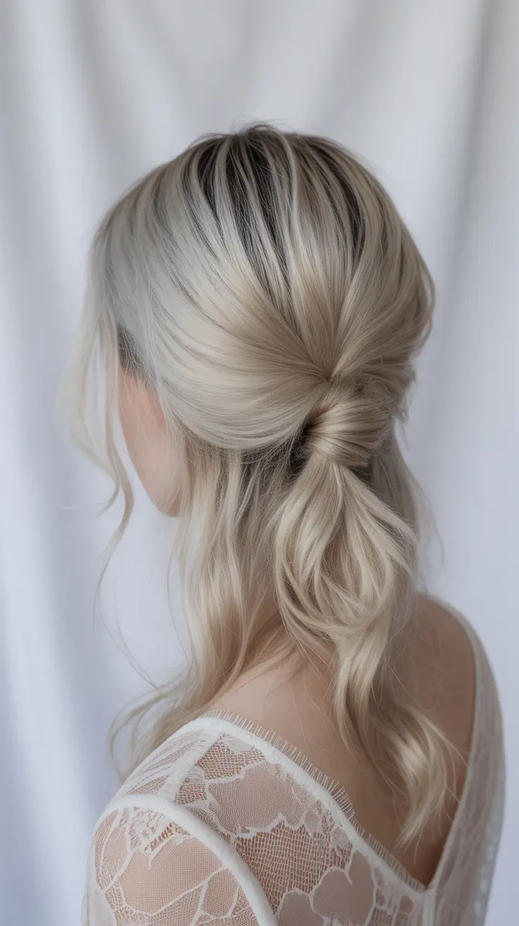 Cute Hairstyles for Winter 2025 2026 Low Twisted Ponytail with Soft Volume