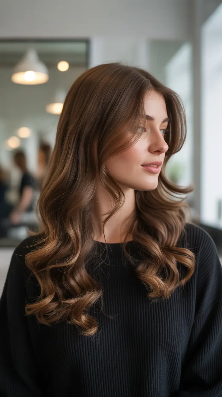 Cute Winter Haircuts 2025-2026 Inspiration Romantic Loose Curls with a Natural Shine