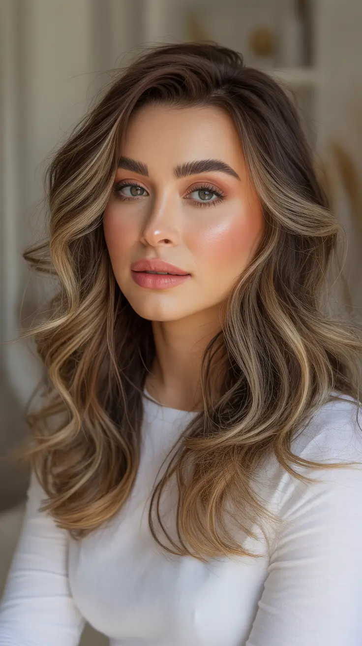 Cute Winter Haircuts 2025-2026 Inspiration Voluminous Mid-Length Waves