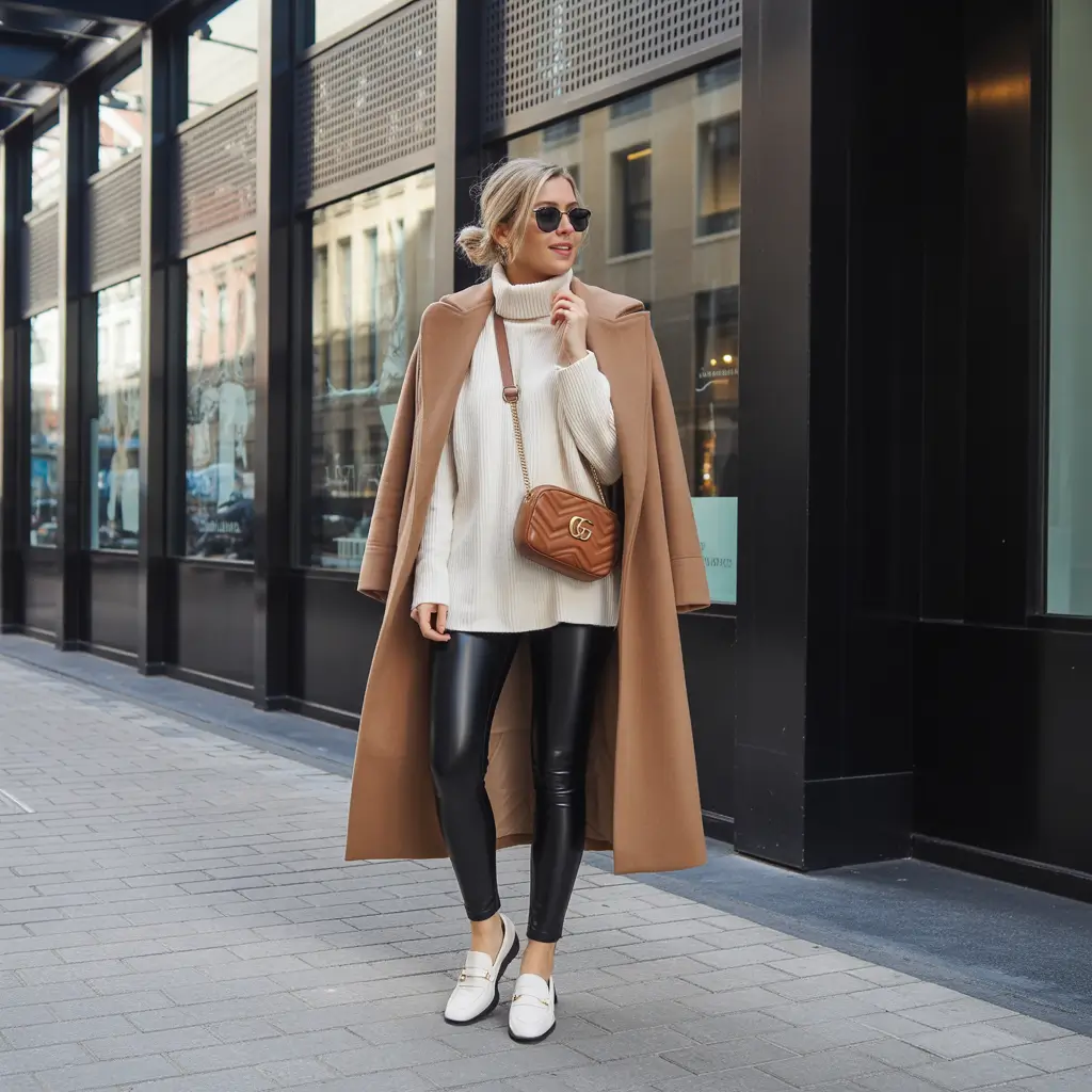 Fall to Winter Outfits 2025 Refined Comfort City Luxe Neutrals