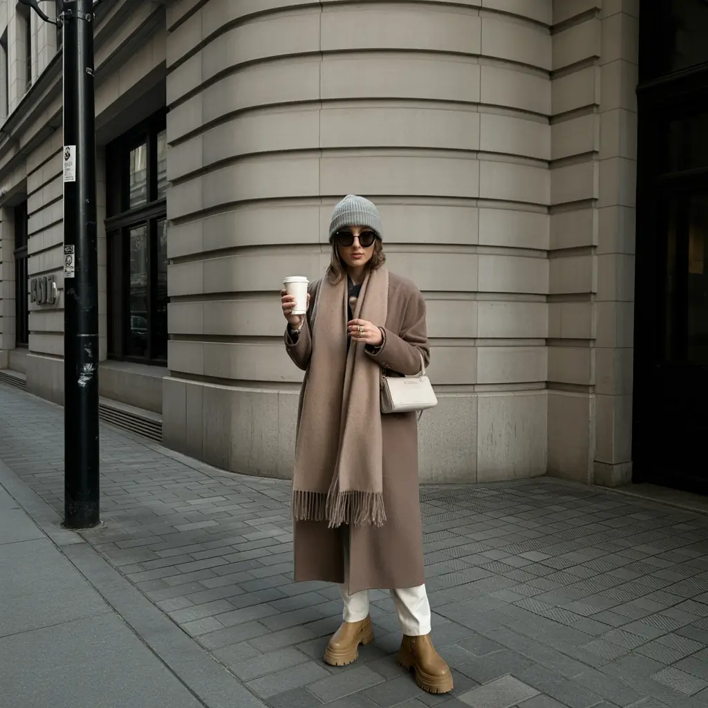 Fall to Winter Outfits 2025 City Calm Taupe Tones and Everyday Ease