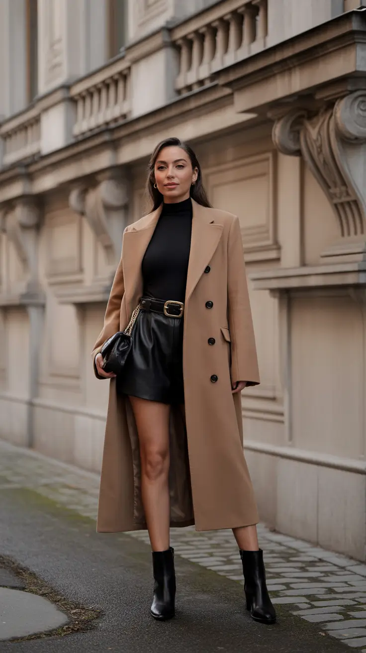 Fashion Inspo for Winter 2025-2026 Chic Confidence in Camel and Black