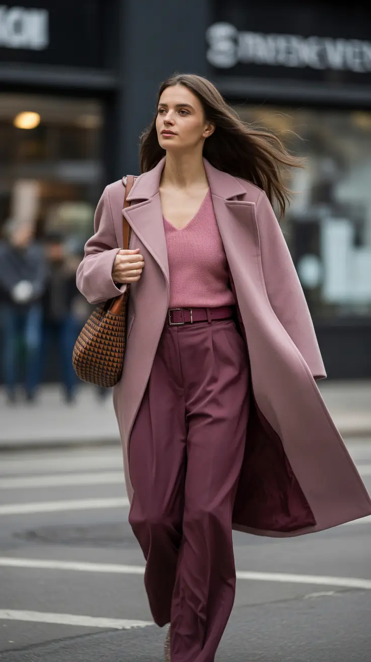 fashion-outfits-for-women-2026 Blended Rose Shades of Feminine Strength