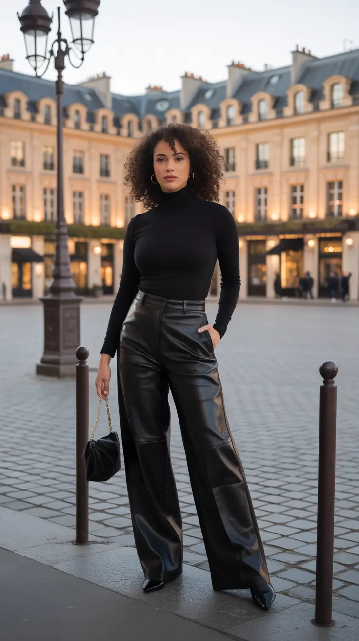 fashion-outfits-for-women-2026 Black Elegance Modern Power in Simplicity