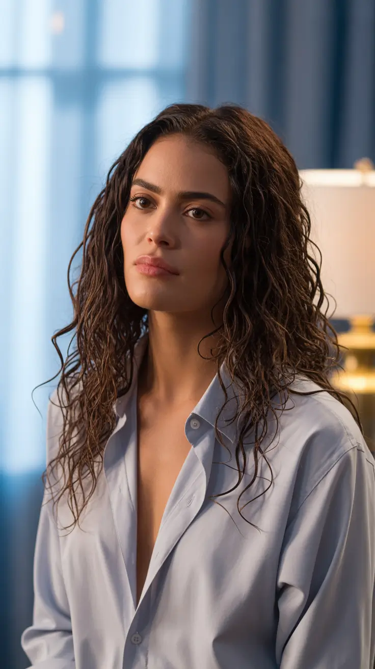 November 2025 Fresh Hairstyles Ideas Wet Texture Confidence