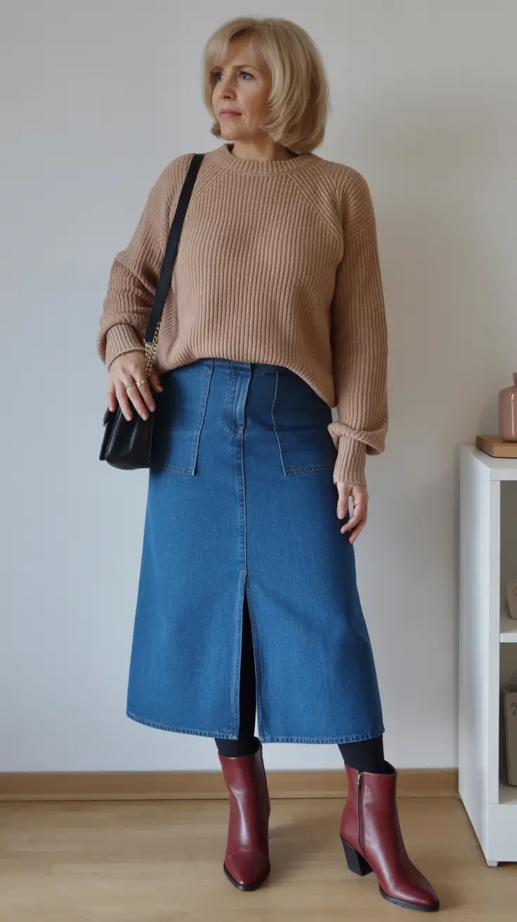 Outfits for Women Over 40 Winter 2025-2026 Retro Revival with a Modern Touch