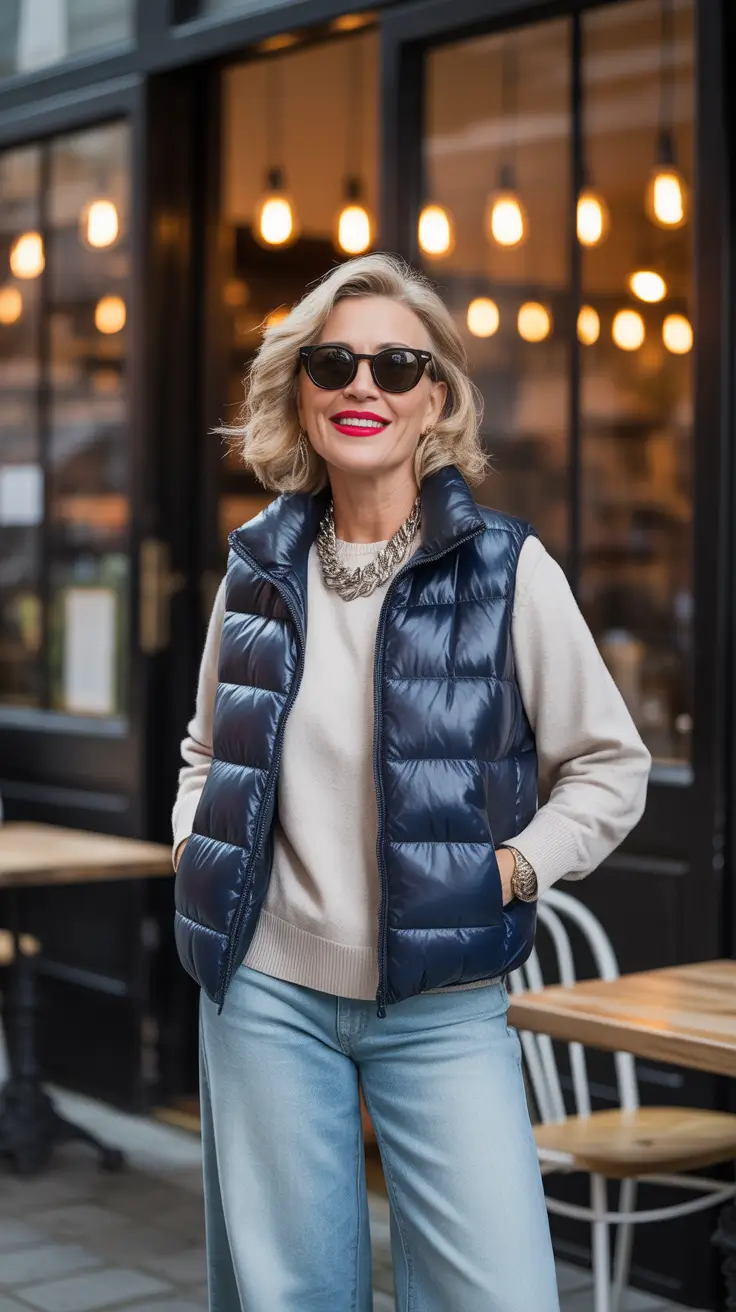 Outfits for Women Over 40 Winter 2025-2026 Smart Casual with a Sporty Edge