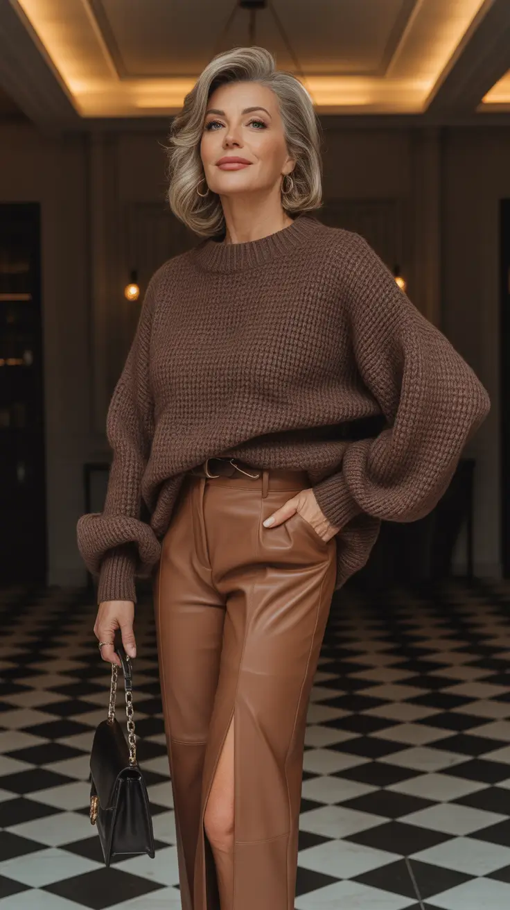 Outfits for Women Over 50 – Chocolate Luxe – The Power of Warm Tones