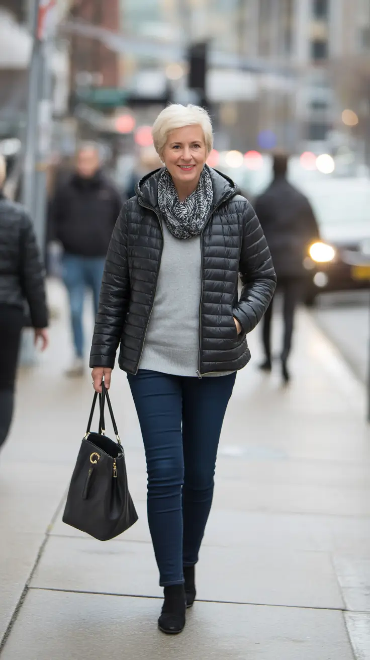 Outfits for Women Over 50 – Street-Smart Comfort with a Sporty Twist