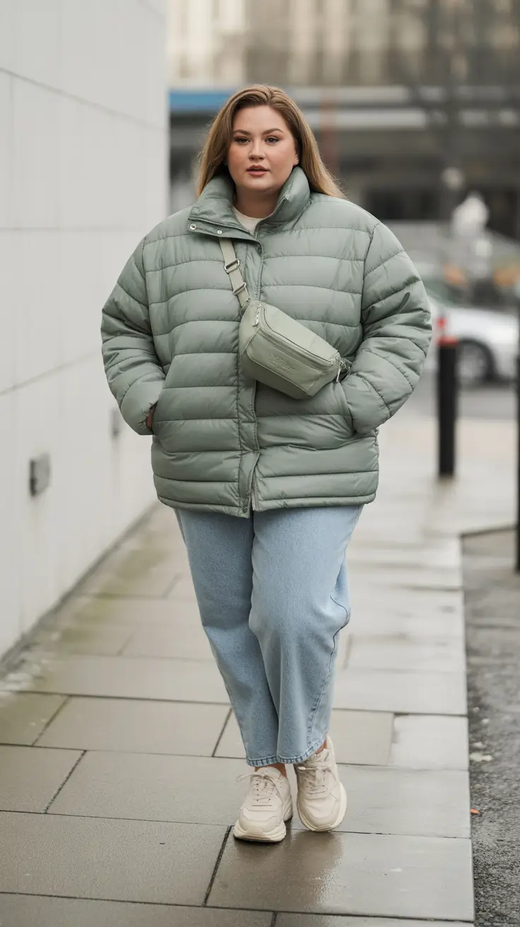 Stylish Plus Size Outfits Winter 2025-2026 Modern Minimalist Streetwear