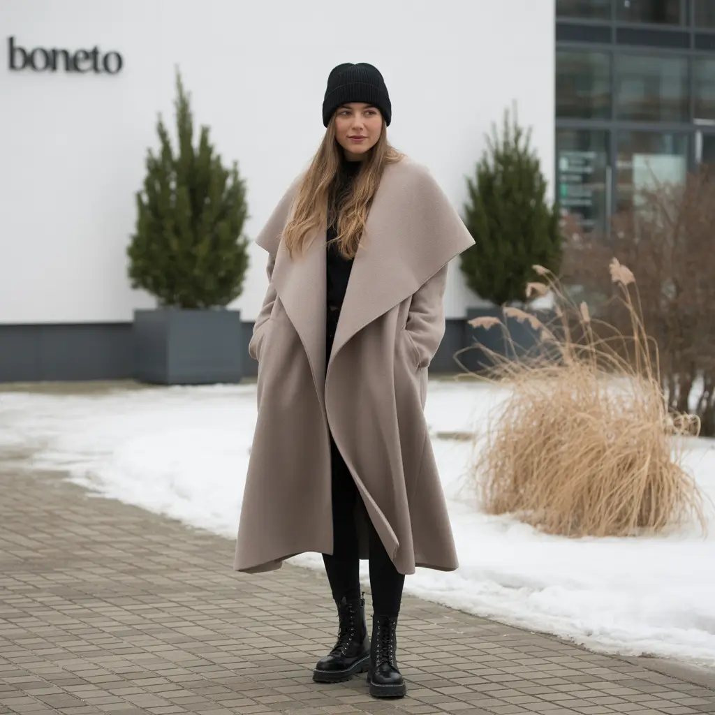 Trendy Outfit for Winter 2025 2026 The Oversized Coat Trend
