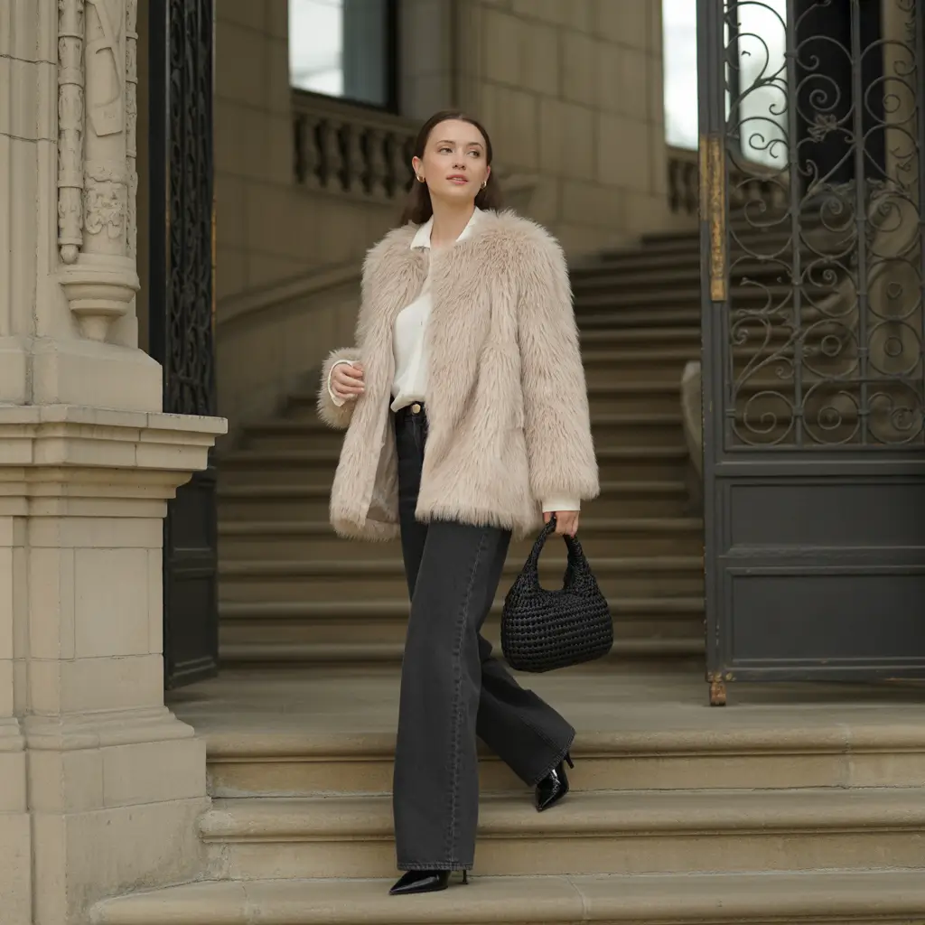 Trendy Outfit for Winter 2025 2026 Everyday Elegance in Neutrals