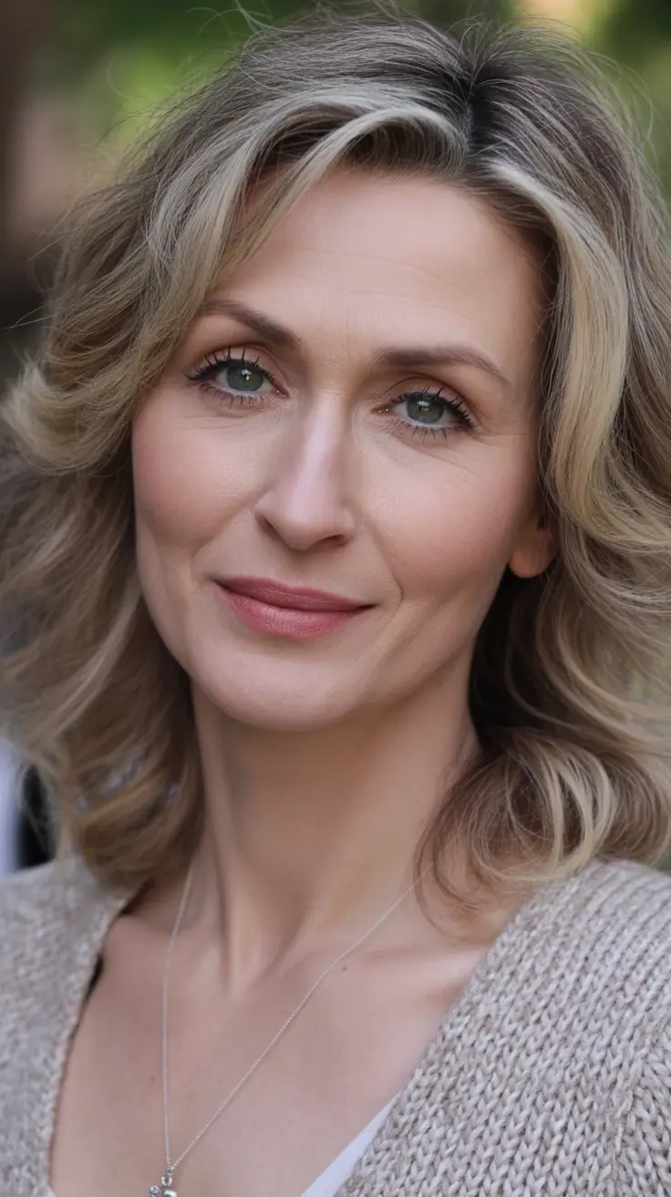 Winter 2025 2026 haircut Softly Feathered Shag with Effortless Glow