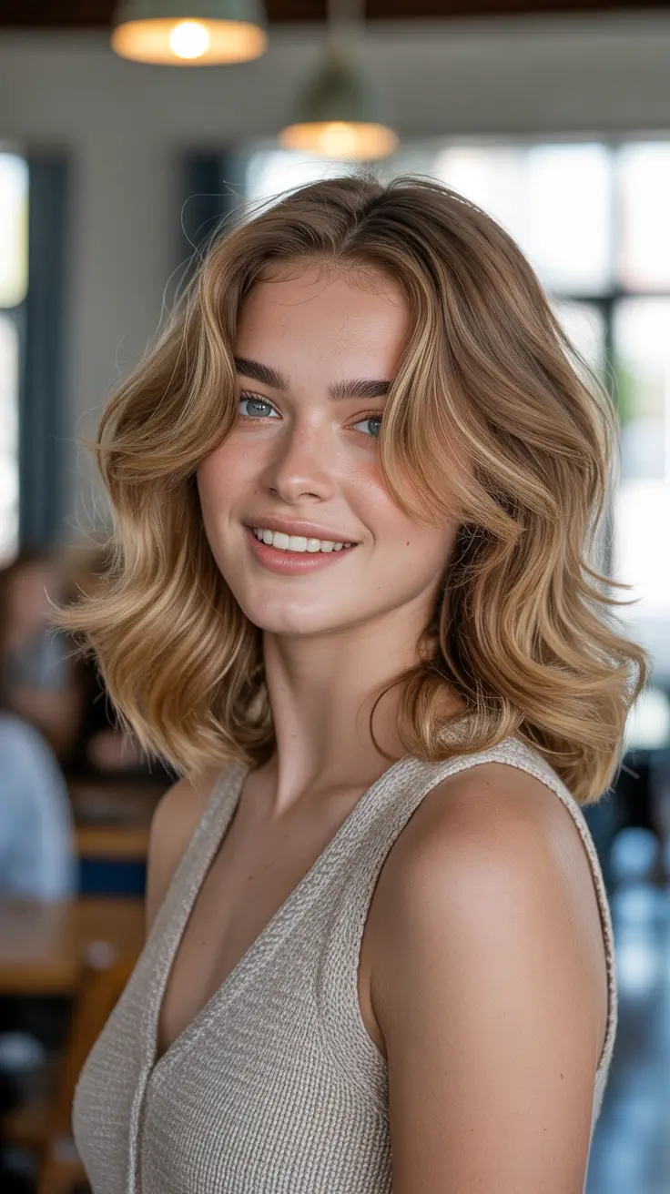 Winter Haircuts and Colors 2025–2026 Trends Buttery Wavy Lob
