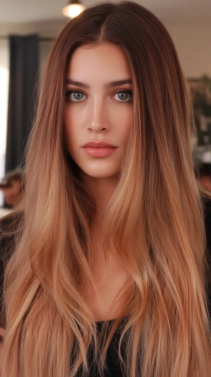 Winter Haircuts and Colors 2025–2026 Trends Bronzed Balayage Layers