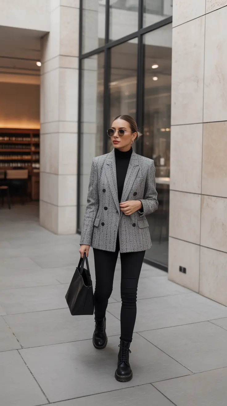 Winter Work Outfits 2025-2026 Classic Gray Precision