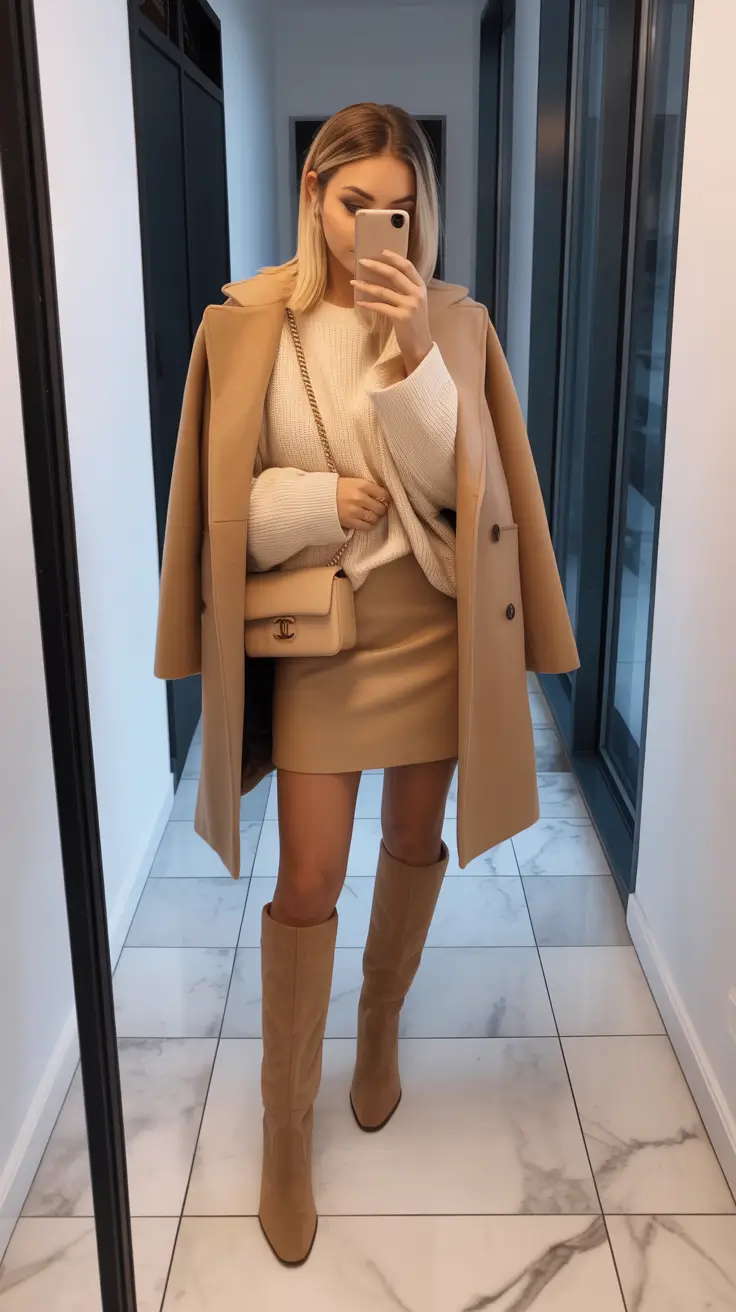 Best brunch outfits 2026 Soft Neutrals and Cozy Layers