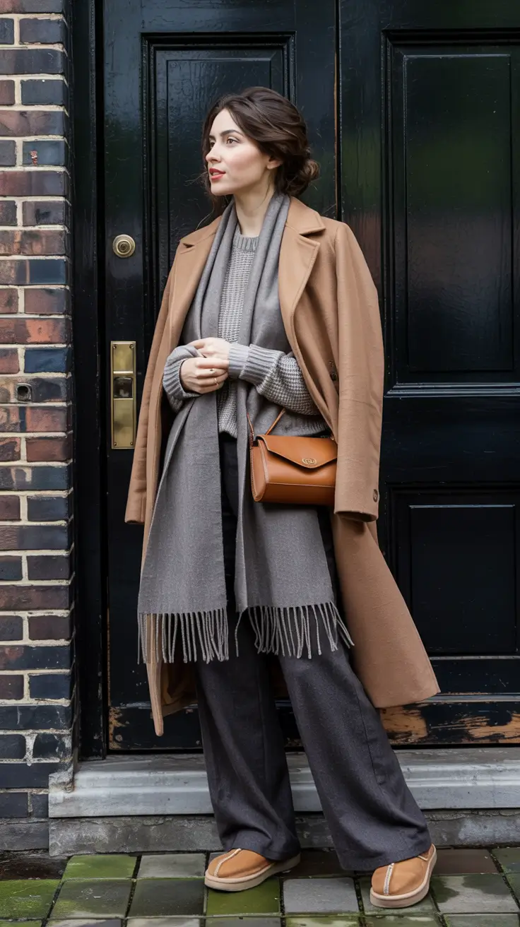 Best Ugg Outfits 2026 Neutral Harmony with Camel Tones