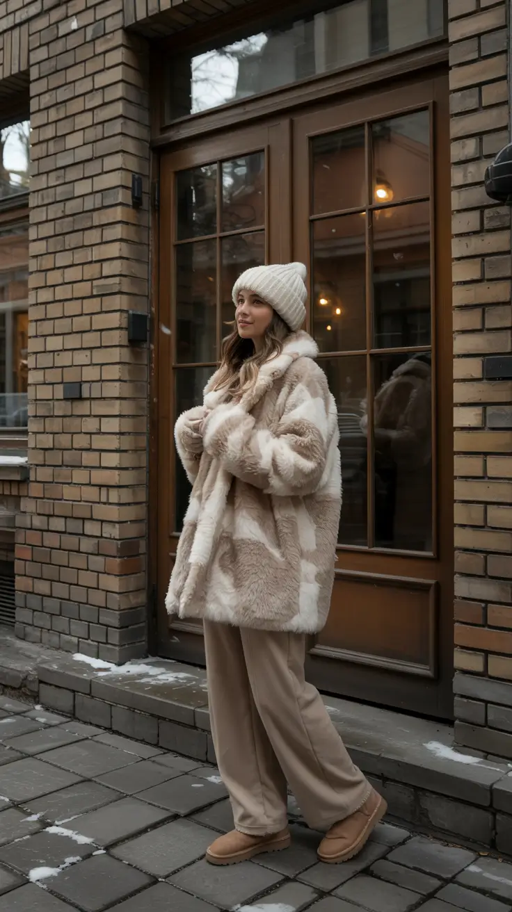 Best Ugg Outfits 2026 Chic Comfort in Beige Layers