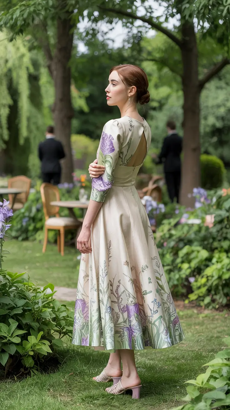 Best wedding guest outfits 2026 Botanical Elegance