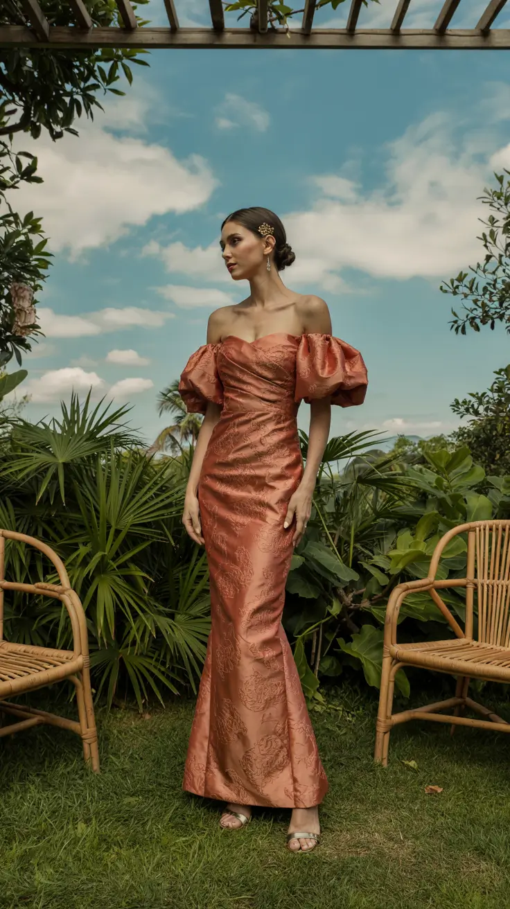 Best wedding guest outfits 2026 Terracotta Romance
