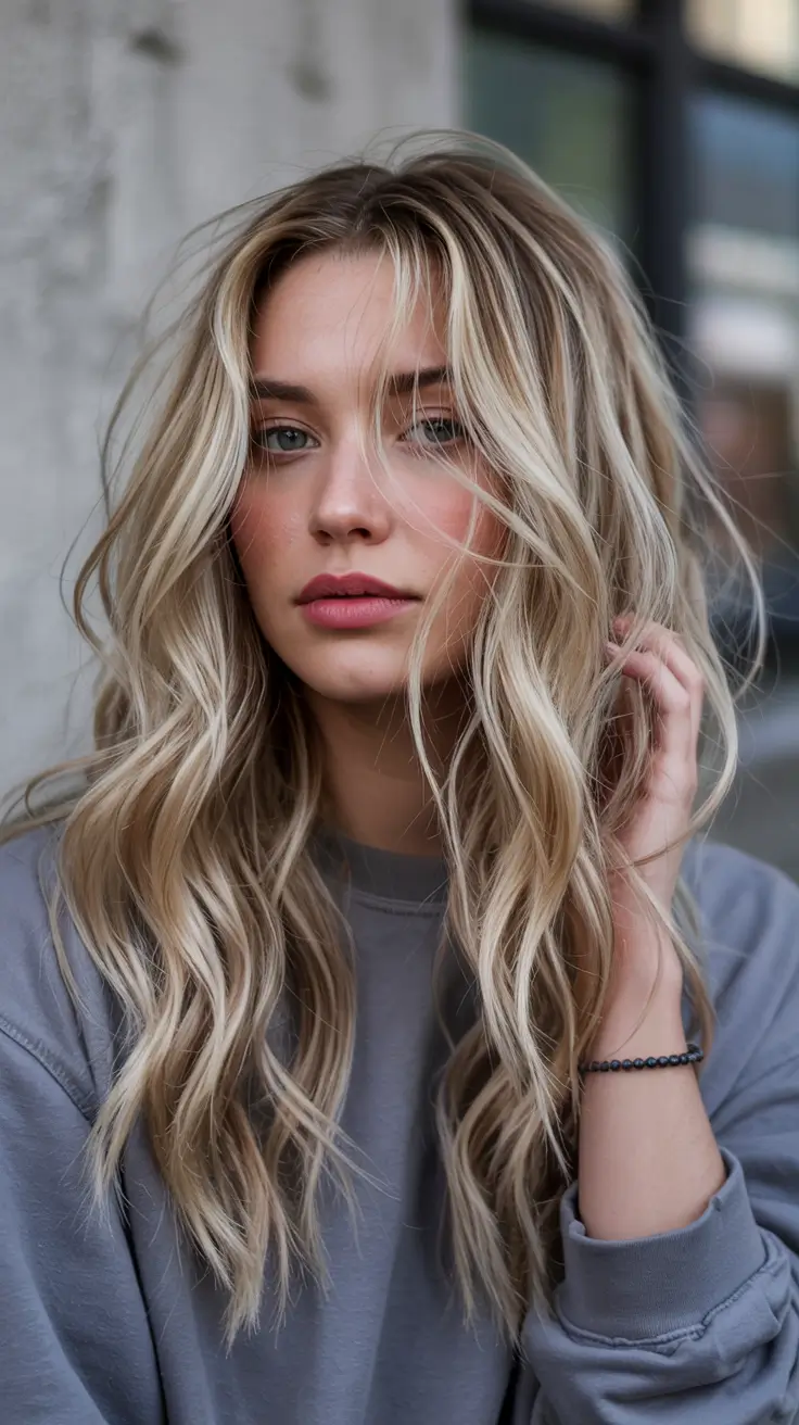 blonde hair colors 2026 California Beige Waves Blonde That Moves
