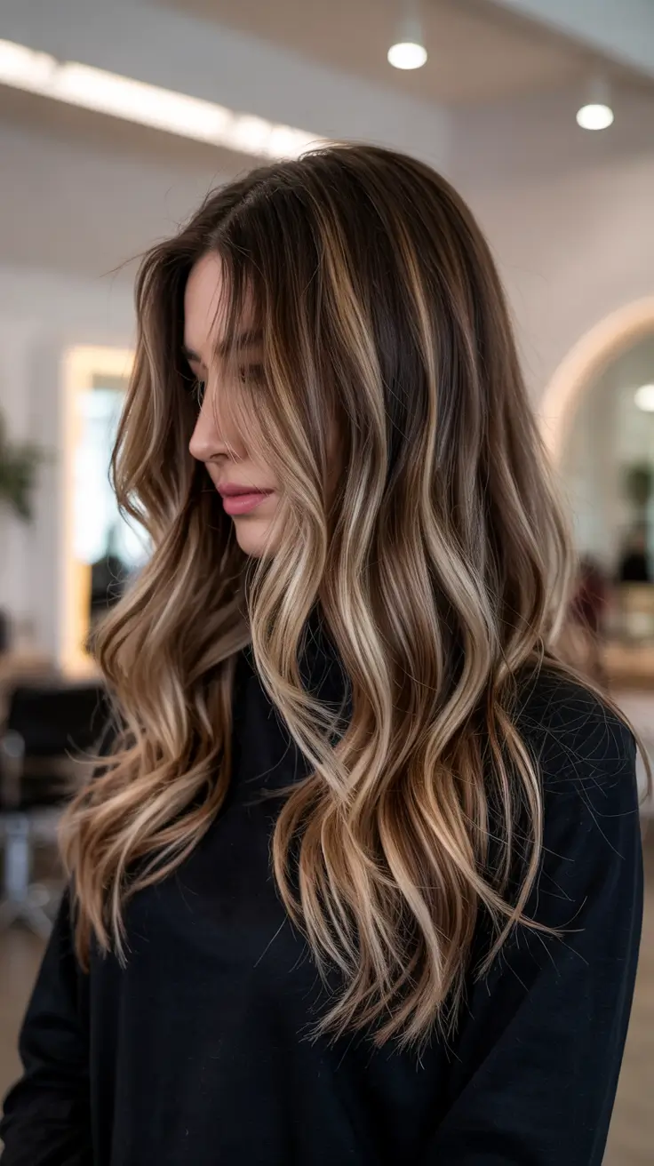 blonde hair colors 2026 Mocha Blonde Ribbons Luxe, Rooted, Ready for Anything