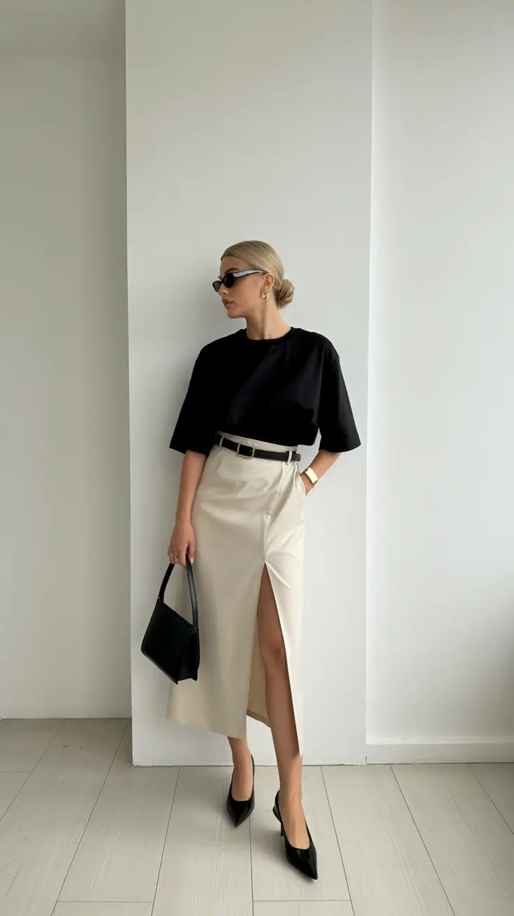 Casual office outfits for work 2026 Modern Minimalism