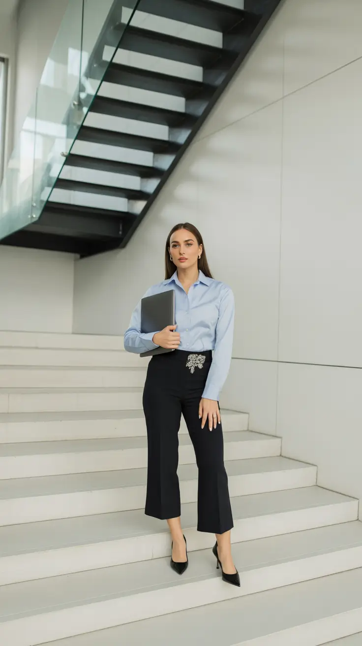 Casual office outfits for work 2026 Refined Simplicity