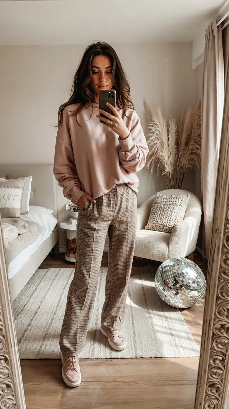 Casual outfits with sneakers 2026 Soft-Neutrals-With-a-Relaxed-Attitude