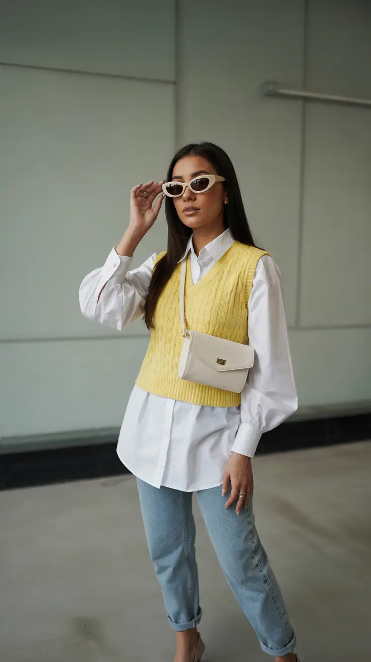 Chic Mom Outfits 2026 Modern Prep Revival