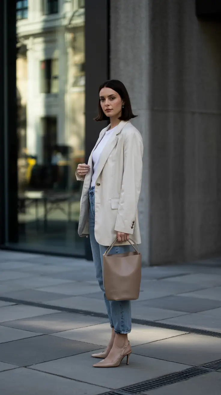 Chic Mom Outfits 2026 Modern Minimalist Power