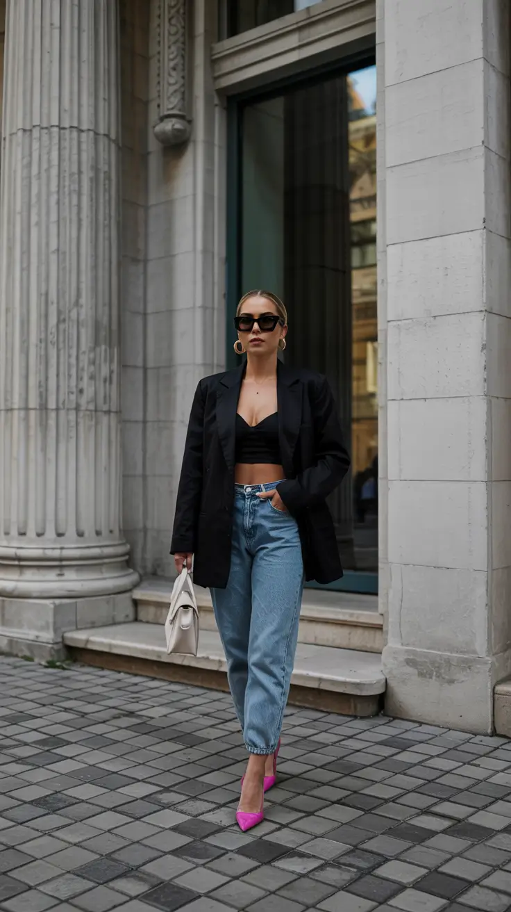 Chic Mom Outfits 2026 Evening Edge for the Fearless