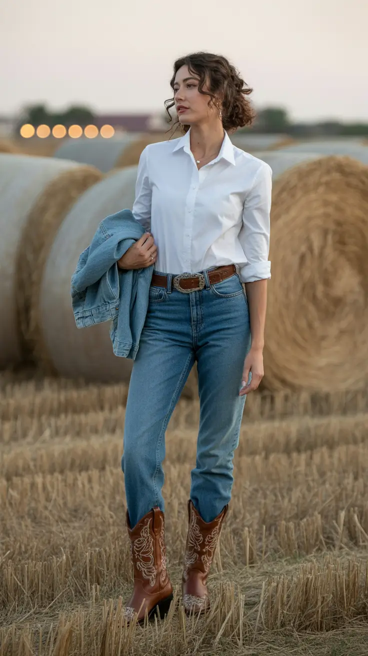 Chic rodeo outfits 2026 Rustic Sunset Classic