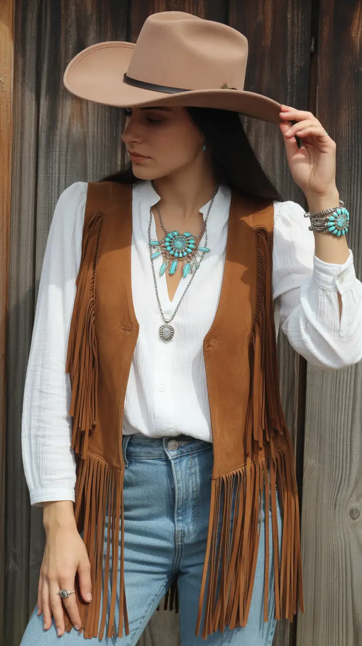 Chic rodeo outfits 2026 Turquoise Soul Western
