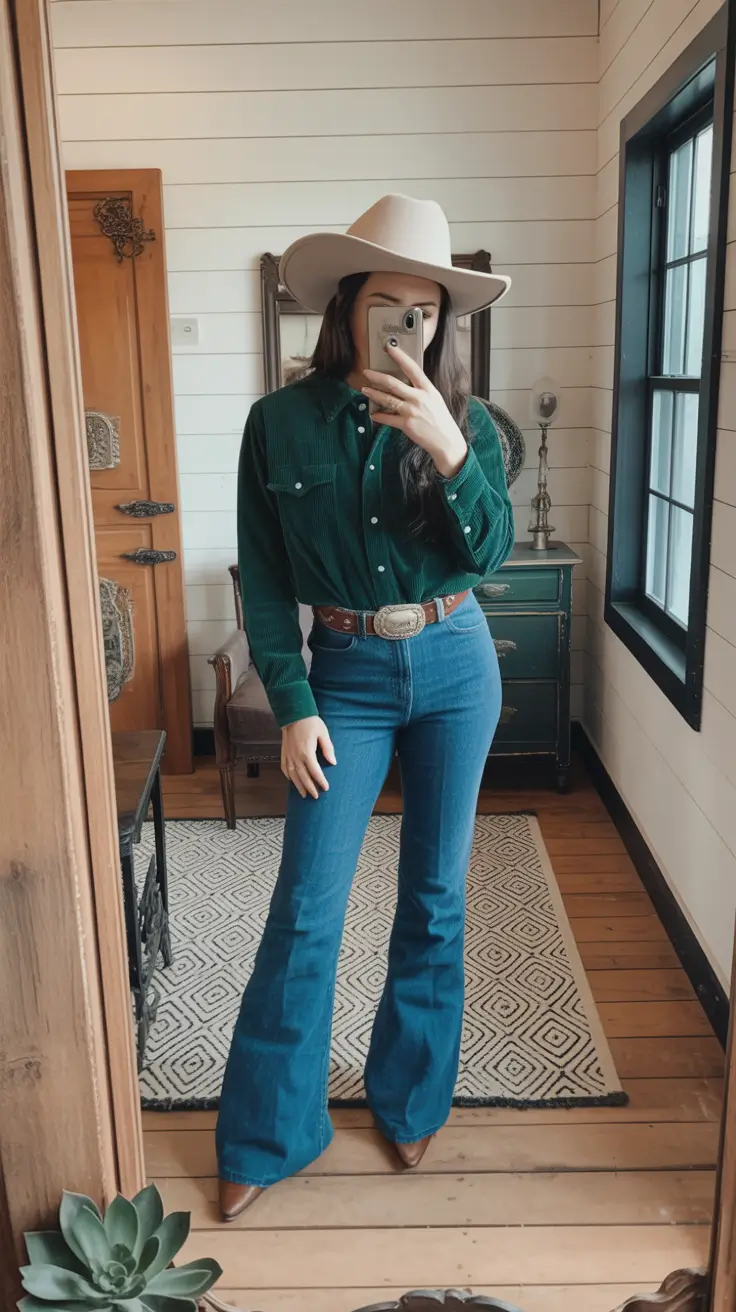 Chic rodeo outfits 2026 Modern Cowgirl Minimalism