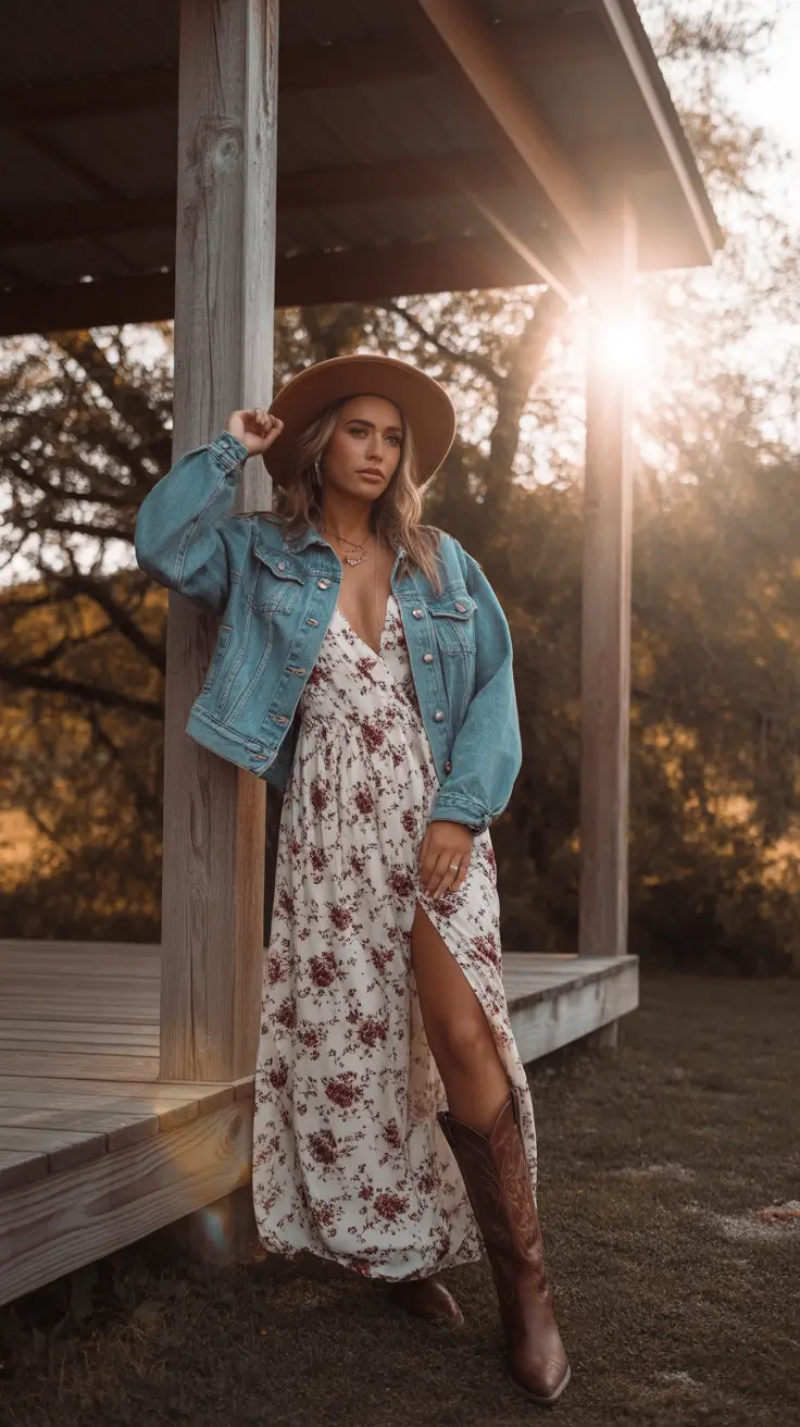Chic rodeo outfits 2026 Boho Rodeo Romance
