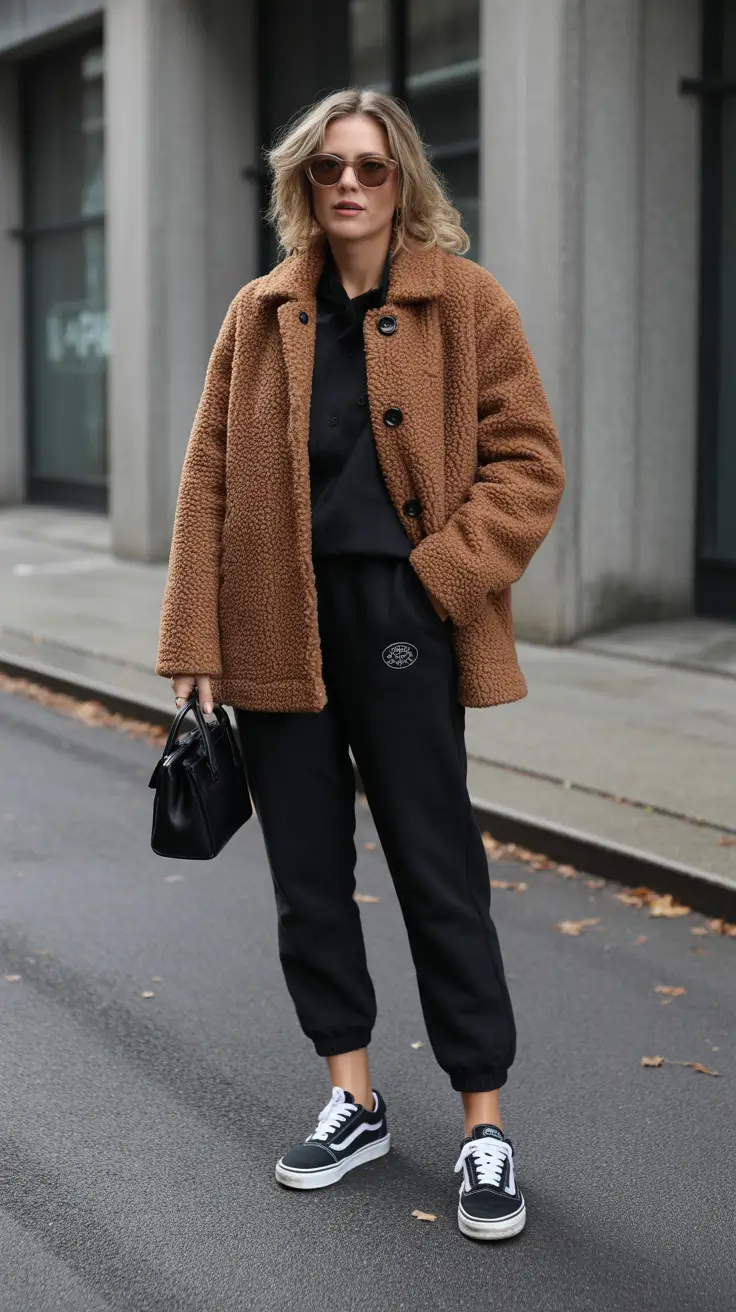 comfy outfits for women 2026 Teddy Luxe