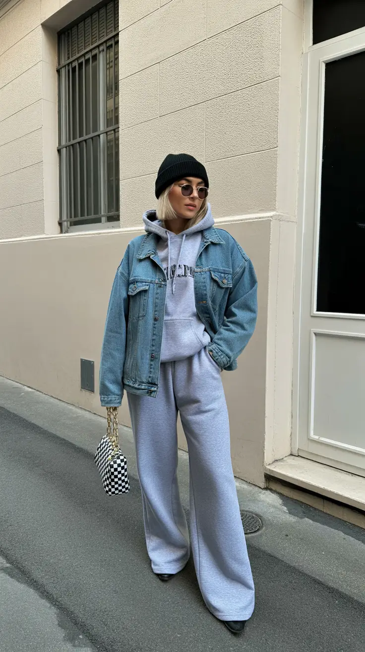 comfy outfits for women 2026 Denim Street