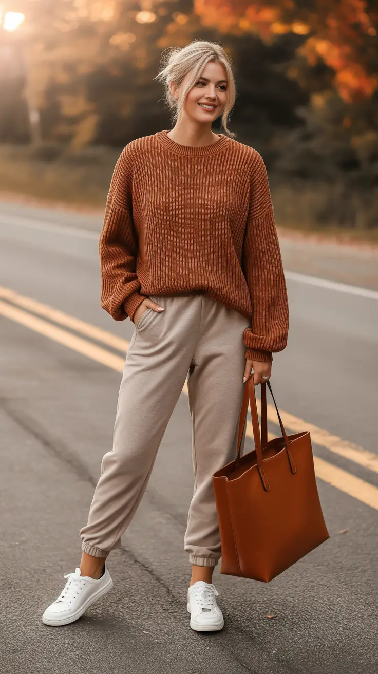 comfy outfits for women 2026 Rust Glow