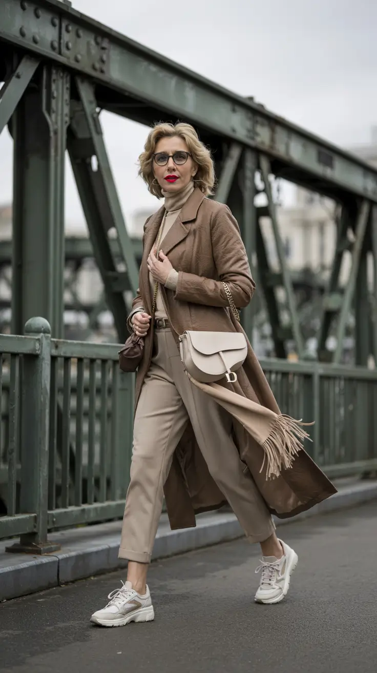 Fashion for women over 50 in 2026 Modern Neutrals with a City Spirit