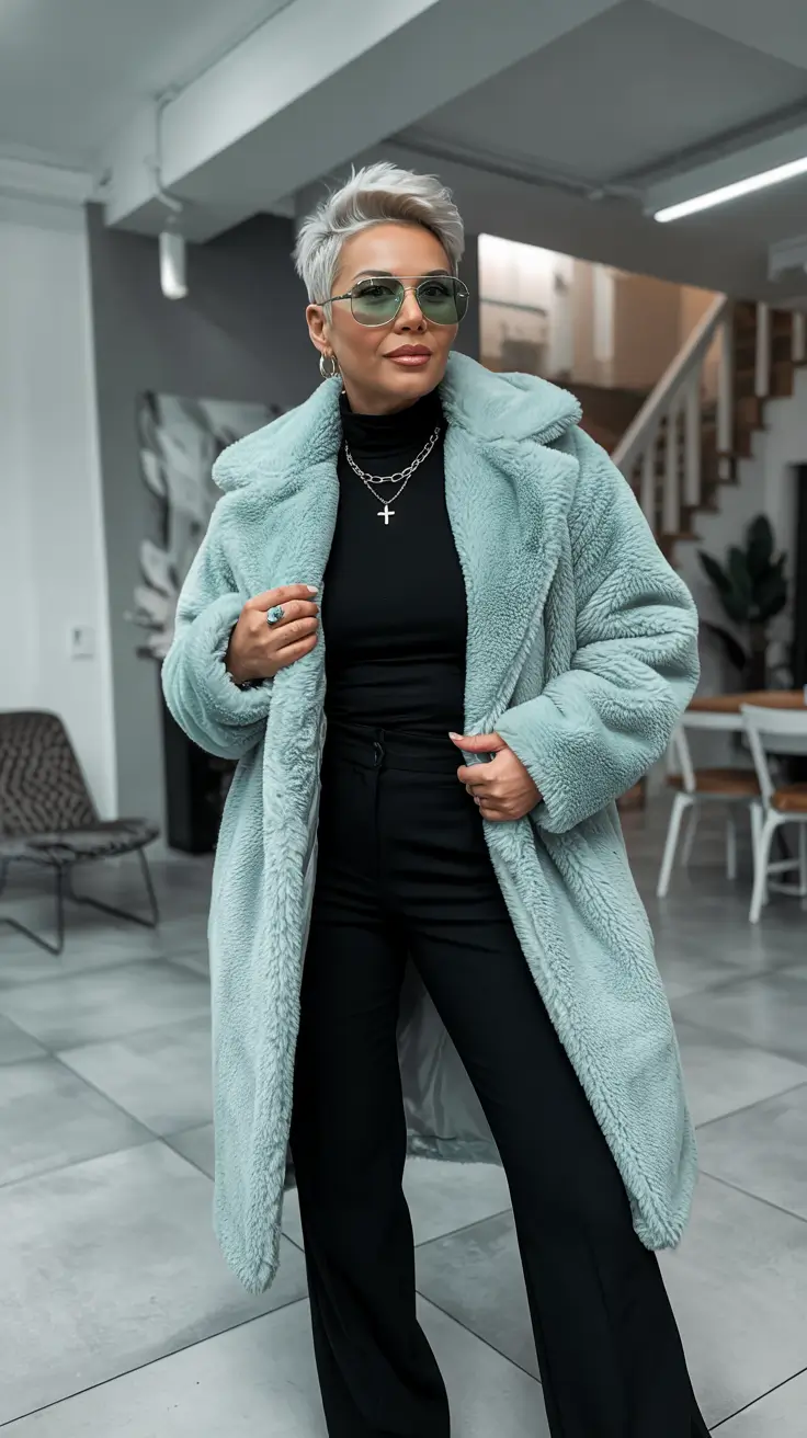 Fashion for women over 50 in 2026 Mint Confidence and Modern Edge